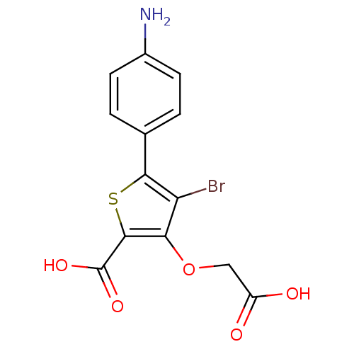 Chemical structure of BindingDB Monomer ID 14254