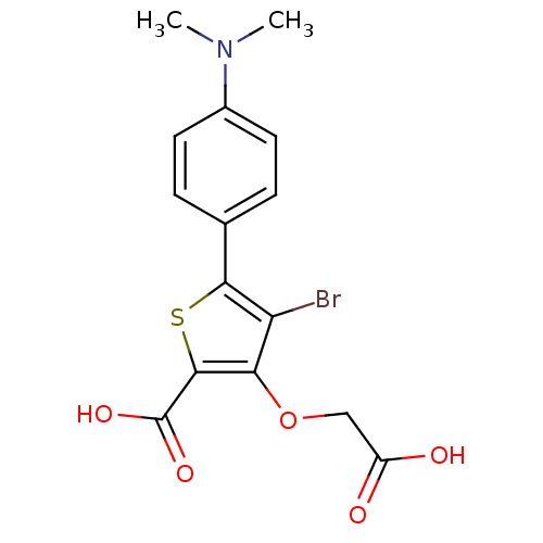 Chemical structure of BindingDB Monomer ID 14255
