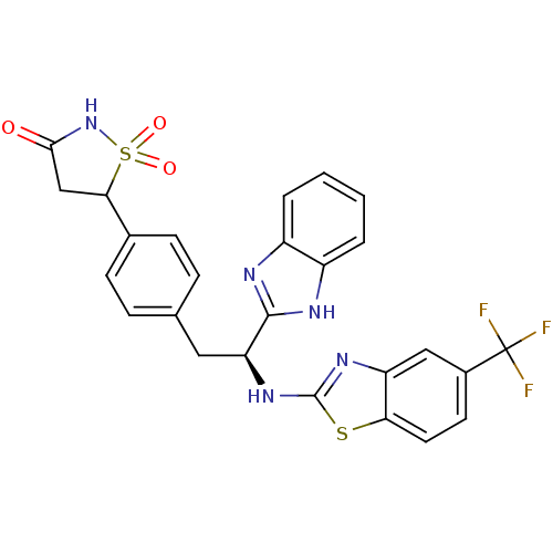 Chemical structure of BindingDB Monomer ID 14274