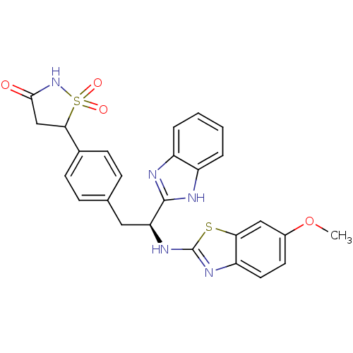 Chemical structure of BindingDB Monomer ID 14282