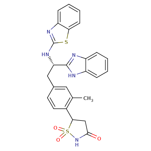 Chemical structure of BindingDB Monomer ID 14296