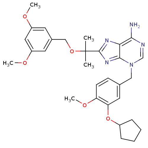 Chemical structure of BindingDB Monomer ID 14374