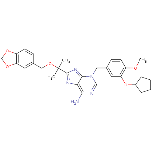 Chemical structure of BindingDB Monomer ID 14376