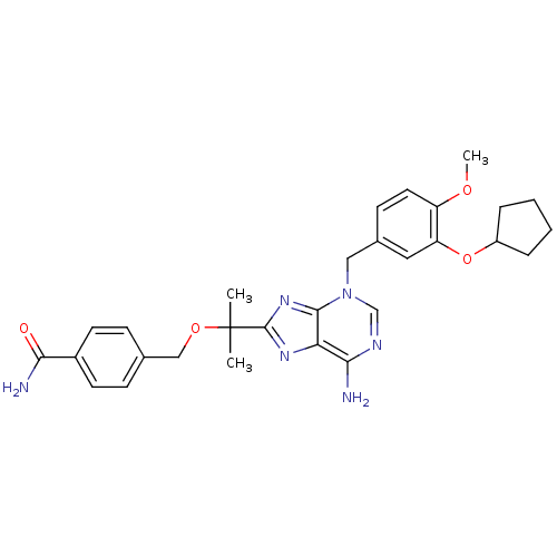Chemical structure of BindingDB Monomer ID 14382