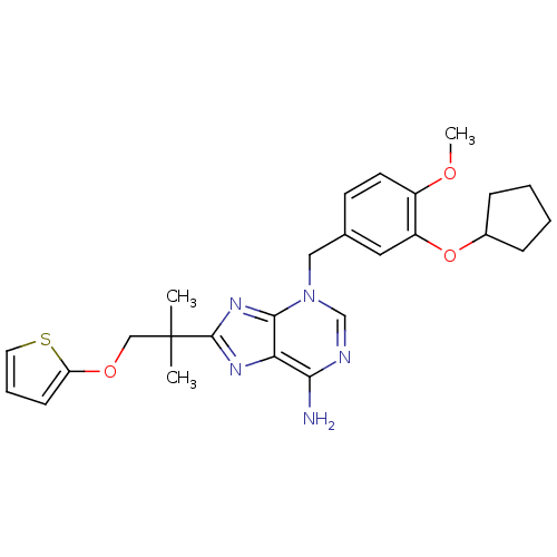 Chemical structure of BindingDB Monomer ID 14385