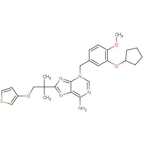 Chemical structure of BindingDB Monomer ID 14386