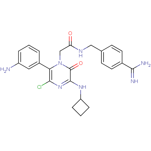 Chemical structure of BindingDB Monomer ID 14543