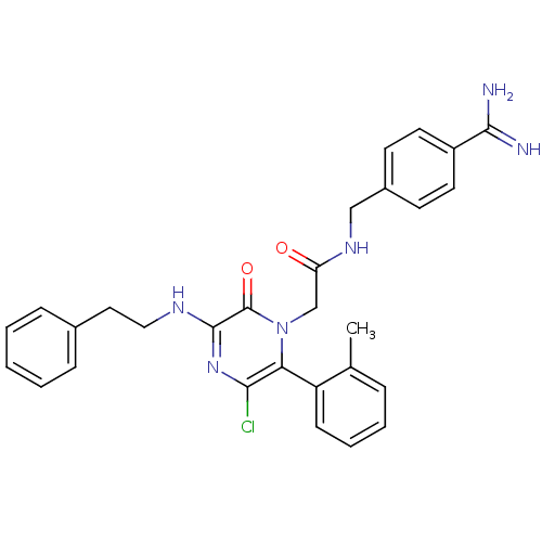 Chemical structure of BindingDB Monomer ID 14575