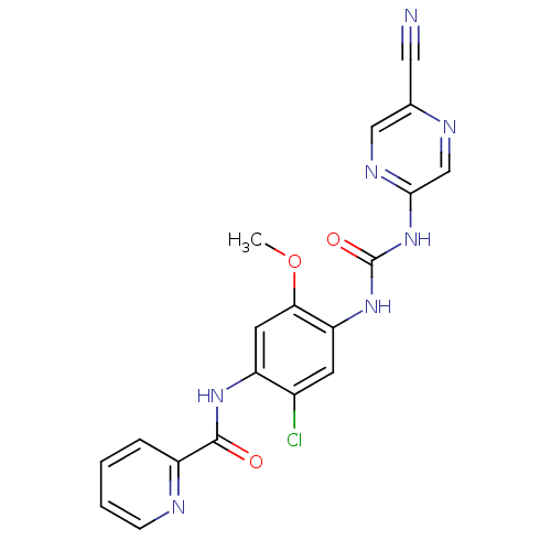 Chemical structure of BindingDB Monomer ID 14612