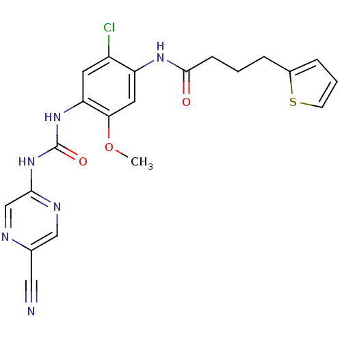 Chemical structure of BindingDB Monomer ID 14619