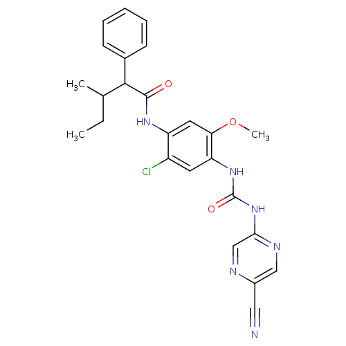 Chemical structure of BindingDB Monomer ID 14622