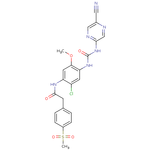 Chemical structure of BindingDB Monomer ID 14626
