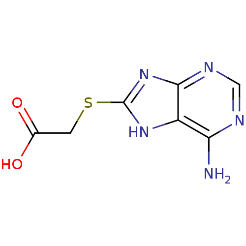 Chemical structure of BindingDB Monomer ID 14814