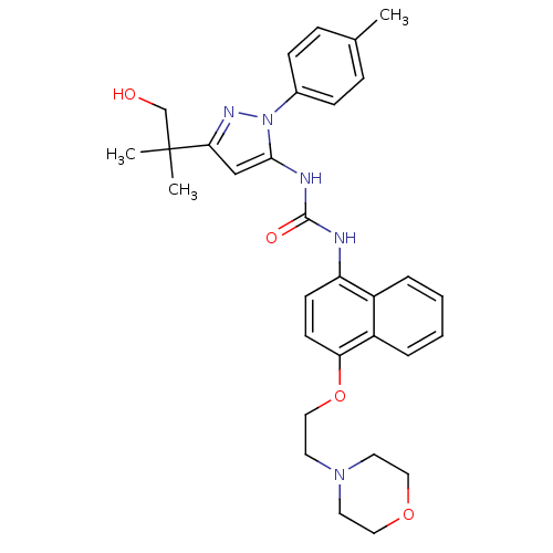 Chemical structure of BindingDB Monomer ID 14834