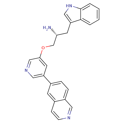 Chemical structure of BindingDB Monomer ID 15068