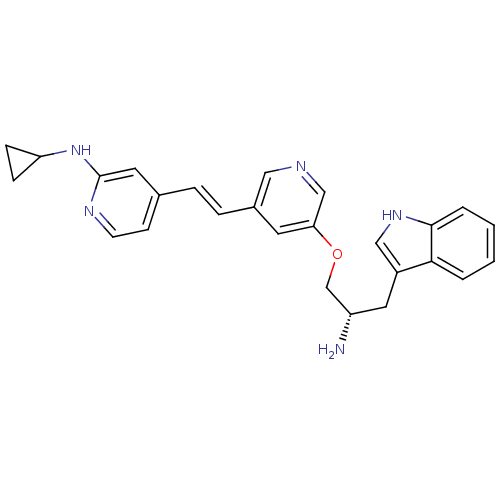 Chemical structure of BindingDB Monomer ID 15118