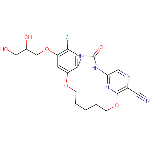 Chemical structure of BindingDB Monomer ID 15254