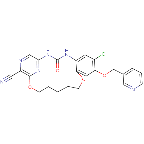 Chemical structure of BindingDB Monomer ID 15264
