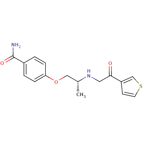 Chemical structure of BindingDB Monomer ID 15470