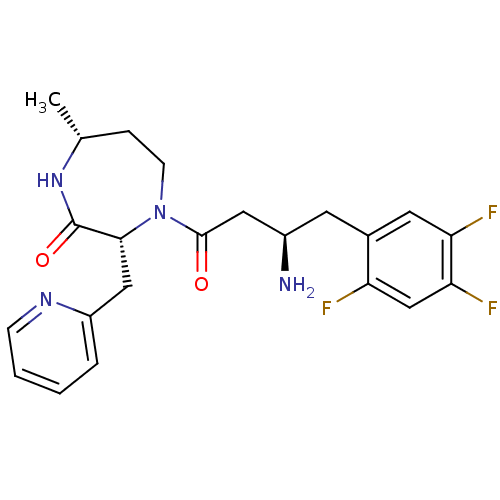 Chemical structure of BindingDB Monomer ID 15555