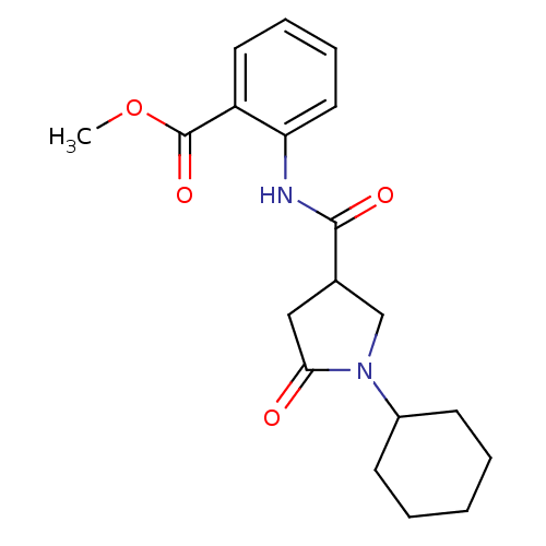 Chemical structure of BindingDB Monomer ID 15649
