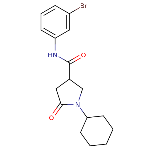 Chemical structure of BindingDB Monomer ID 15651