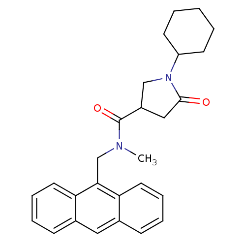 Chemical structure of BindingDB Monomer ID 15687