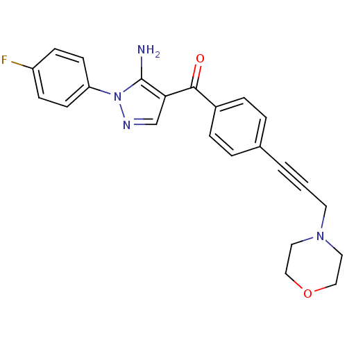 Chemical structure of BindingDB Monomer ID 15736