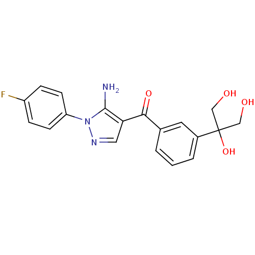 Chemical structure of BindingDB Monomer ID 15752