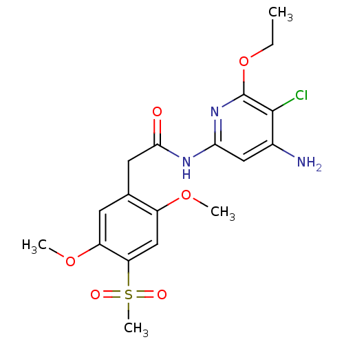 Chemical structure of BindingDB Monomer ID 15976