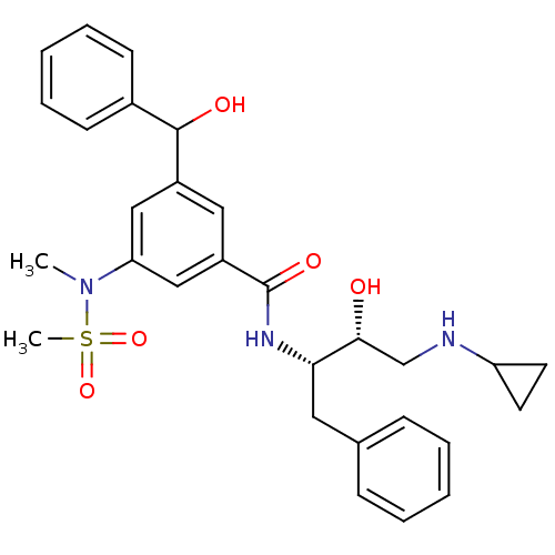Chemical structure of BindingDB Monomer ID 16025