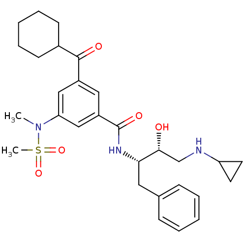 Chemical structure of BindingDB Monomer ID 16028