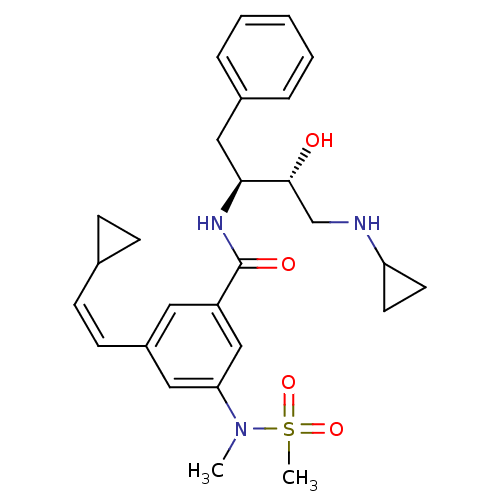 Chemical structure of BindingDB Monomer ID 16032