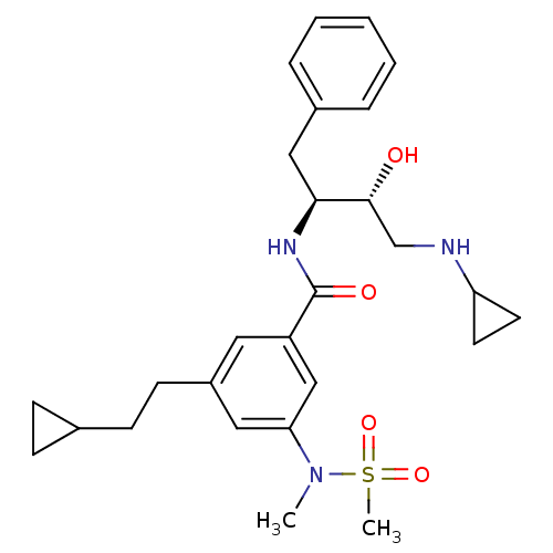 Chemical structure of BindingDB Monomer ID 16033