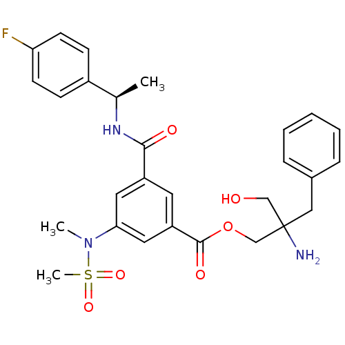 Chemical structure of BindingDB Monomer ID 16036