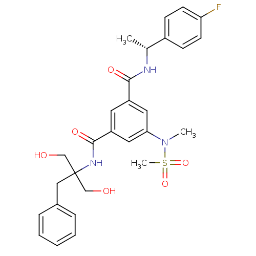 Chemical structure of BindingDB Monomer ID 16037
