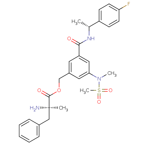 Chemical structure of BindingDB Monomer ID 16040
