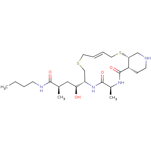 Chemical structure of BindingDB Monomer ID 16085