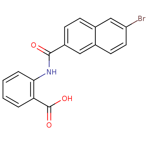 Chemical structure of BindingDB Monomer ID 16096