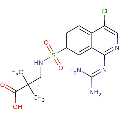 Chemical structure of BindingDB Monomer ID 16141