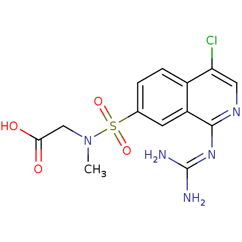 Chemical structure of BindingDB Monomer ID 16142