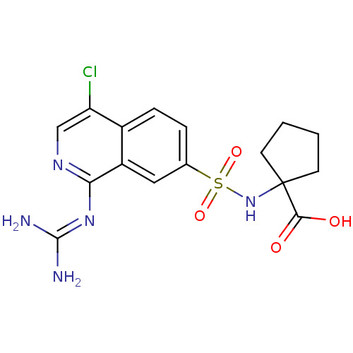 Chemical structure of BindingDB Monomer ID 16154