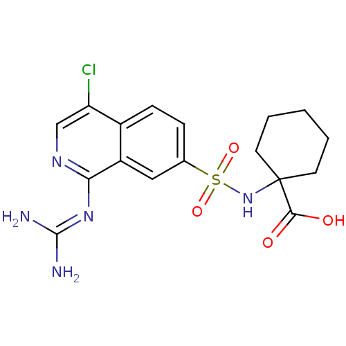 Chemical structure of BindingDB Monomer ID 16155
