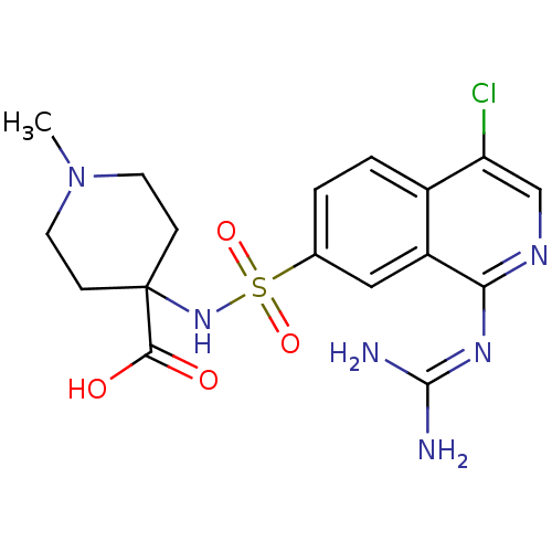 Chemical structure of BindingDB Monomer ID 16157