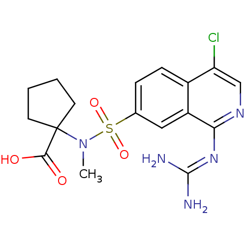 Chemical structure of BindingDB Monomer ID 16164