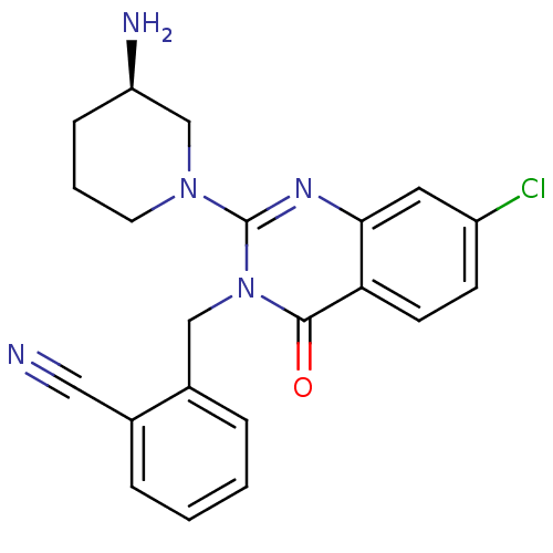 Chemical structure of BindingDB Monomer ID 16276