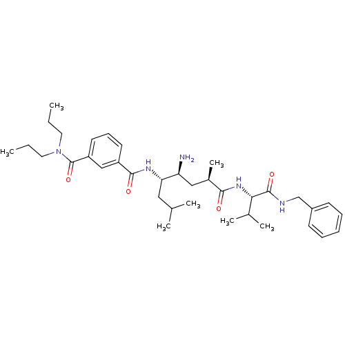 Chemical structure of BindingDB Monomer ID 16287