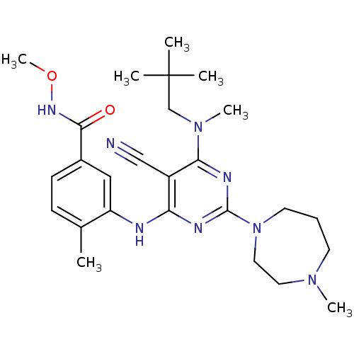 Chemical structure of BindingDB Monomer ID 16317