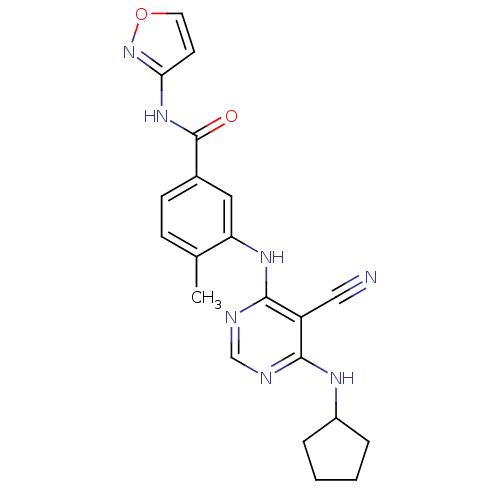 Chemical structure of BindingDB Monomer ID 16326