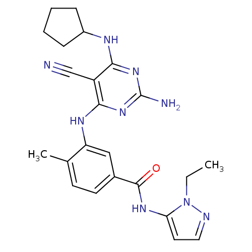Chemical structure of BindingDB Monomer ID 16332